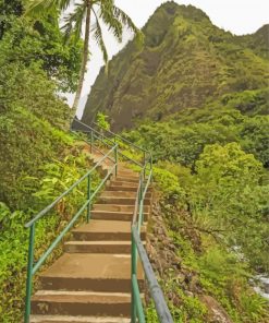 Lao Valley Stairs Paint By Numbers