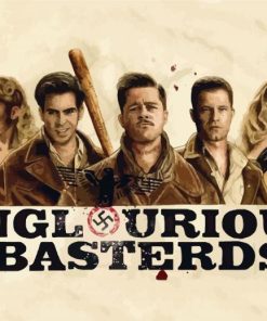 Inglourious Basterds War Film Poster Paint By Numbers