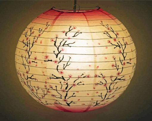 Japanese Lantern Paint By Numbers