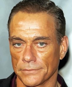 Jean Claude Van Damme Actor Paint By Numbers