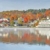 Lake Winnipesaukee Landscape Paint By Numbers