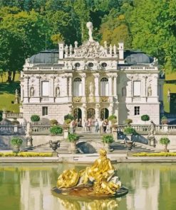 Linderhof Palace Paint By Numbers