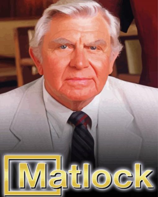 Matlock Character Poster Paint By Numbers