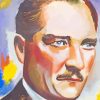 Mustafa Kemel Ataturk Art Paint By Numbers