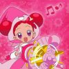 Ojamajo Doremi Harukaze Character Paint By Numbers