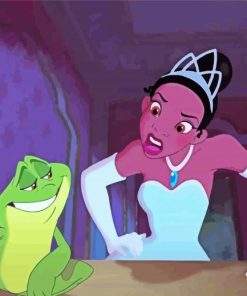 Princess And The Frog Paint By Numbers