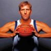 Professional Basketballer Dirk Nowitzki Paint By Numbers