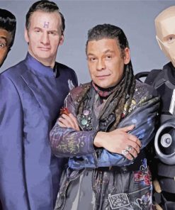 Red Dwarf Characters Paint By Numbers