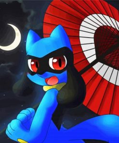 Riolu Animation Paint By Numbers