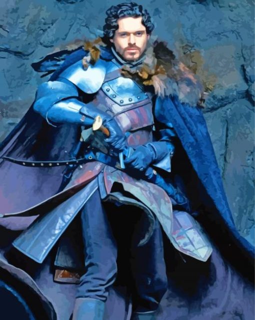 Robb Stark GOT Paint By Numbers