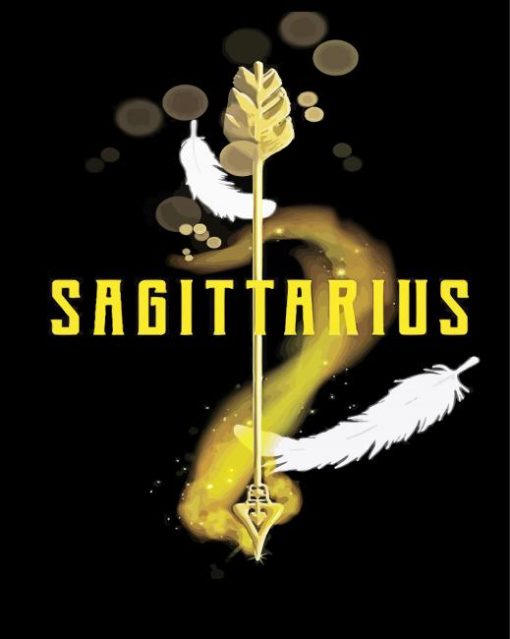 Sagittarius Sign Poster Paint By Numbers