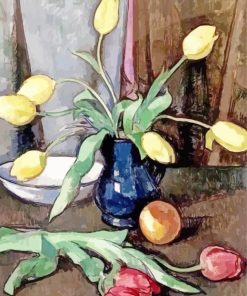 Still Life With Tulips Peploe Paint By Numbers