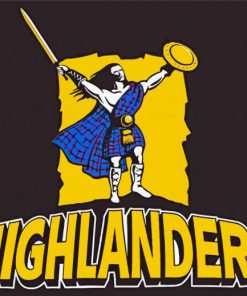 The Highlanders Emblem Paint By Numbers