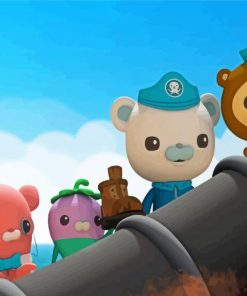 The Octonauts Paint By Numbers