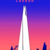 The Shard London Poster Paint By Numbers