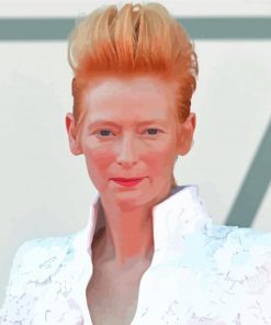 Tilda Swinton Actress Paint By Numbers