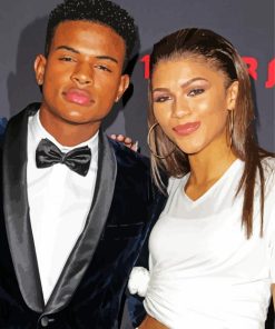 Trevor Jackson And Zendaya Paint By Numbers