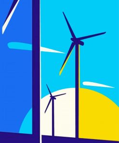 Wind Turbine Paint By Numbers