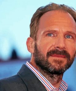 Actor Ralph Fiennes Paint By Numbers