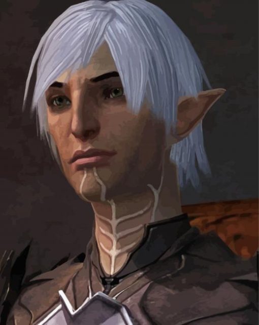 Aesthetic Fenris Paint By Numbers