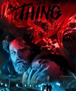 Aesthetic John Carpenter The Thing Poster Paint By Numbers