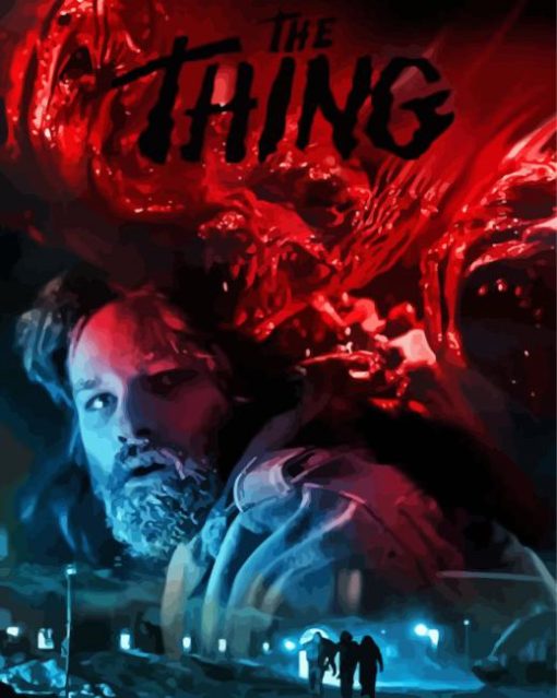 Aesthetic John Carpenter The Thing Poster Paint By Numbers