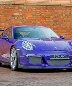 Aesthetic Porsche GT3 RS Paint By Numbers