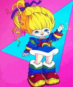 Aesthetic Rainbow Brite Paint By Numbers