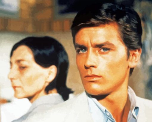 Alain Delon Paint By Numbers