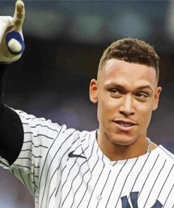 Baseball Player Aaron Judge Paint By Numbers