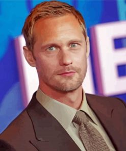 Classy Alexander Skarsgard Paint By Numbers