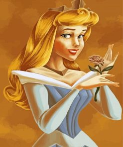 Disney Princess Aurore Art Paint By Numbers