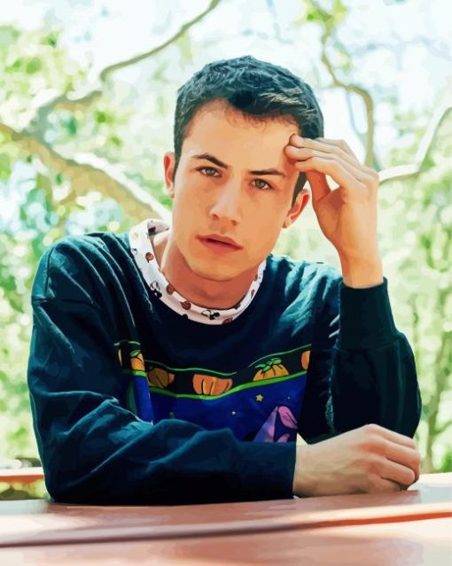 Dylan Minnette Paint By Numbers