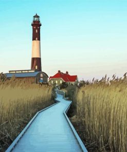 Fire Island New York Lighthouse Paint By Numbers