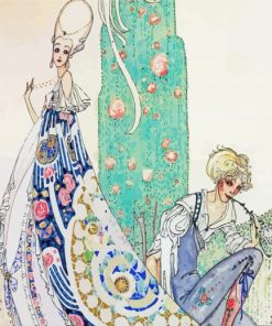 Illustrational Art By Kay Nielsen Paint By Numbers