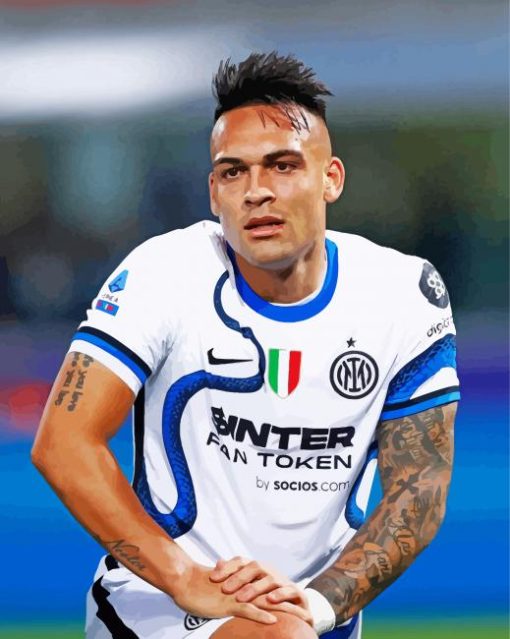 Lautaro Martinez Paint By Numbers