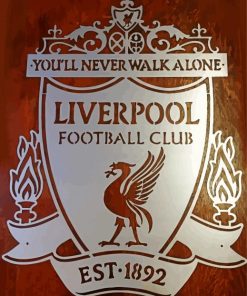 Liverpool Football Emblem Paint By Numbers