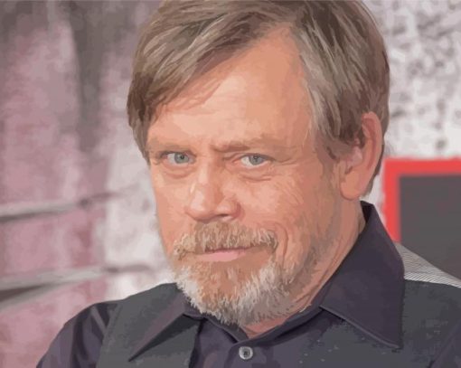 Mark Hamill Star Wars Paint By Numbers