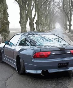 Nissan 200 SX Silvia S13 Paint By Numbers