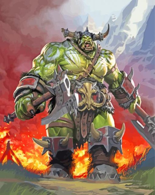 ORC Anime Paint By Numbers