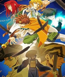 Saint Saiyuki Characters Paint By Numbers