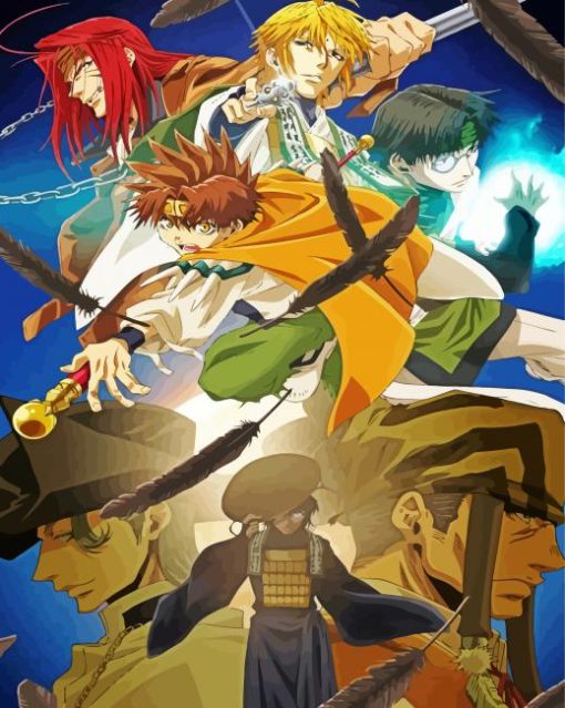 Saint Saiyuki Characters Paint By Numbers