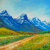 Scenery Mountains Landscape Art Paint By Numbers