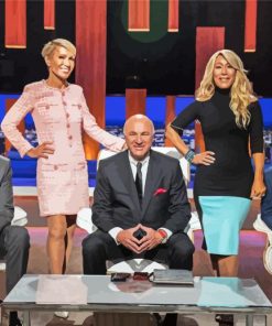 Shark Tank TV Show Paint By Numbers