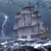 Ship In A Storm Paint By Numbers