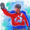 Splatter Nathan MacKinnon Paint By Numbers