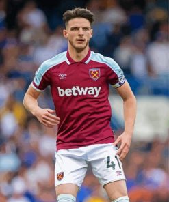 The Handsome Declan Rice Paint By Numbers