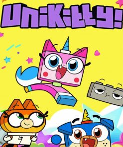 Unikitty Poster Paint By Numbers