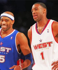 Vince Carter And Tracy McGrady Paint By Numbers