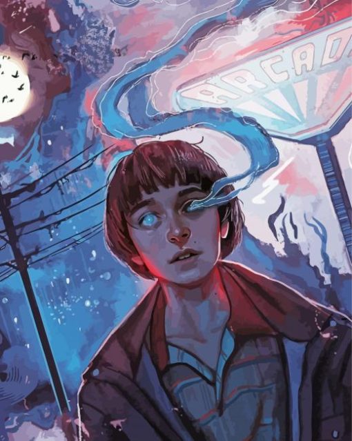 Will Byers Art Paint By Numbers